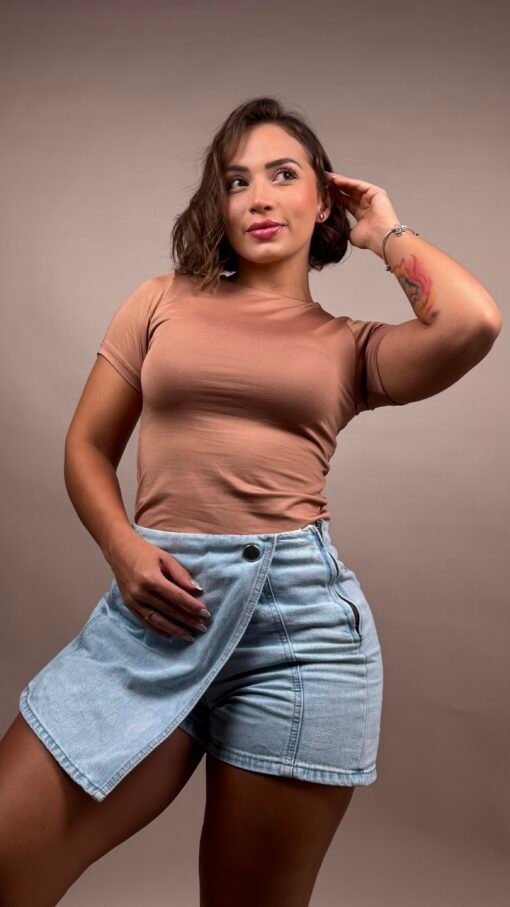 Blusa manga corta