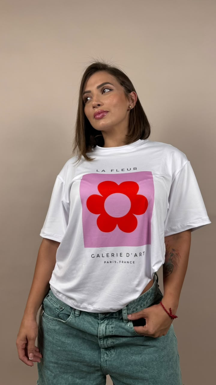 camiseta ML la fleud galerie d- 2500081