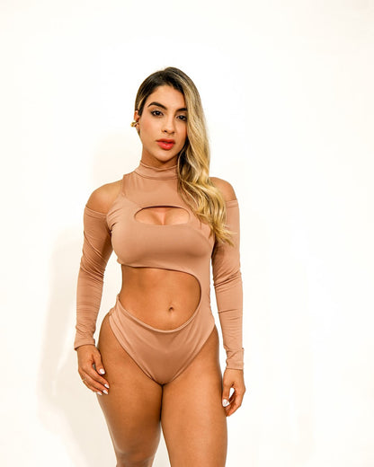 BODY MANGA LARGA CON ABERTURAS