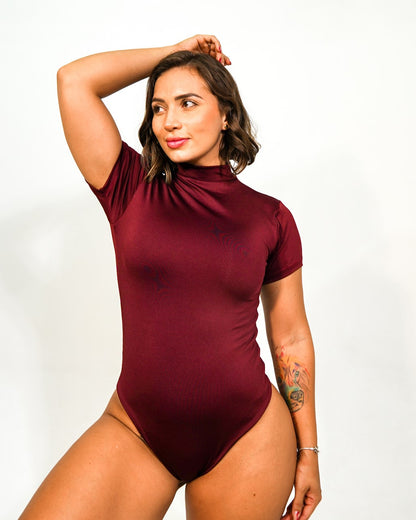 BODY MANGA CORTA CUELLO TORTUGA