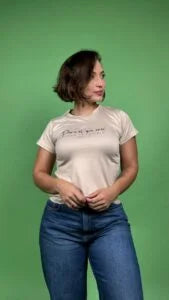 Camiseta para el que cree beige -1202433