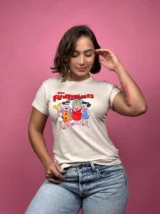 Camiseta the flntstones picapiedra beige -1202416