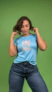 Camiseta tablas de surf azul -1202445