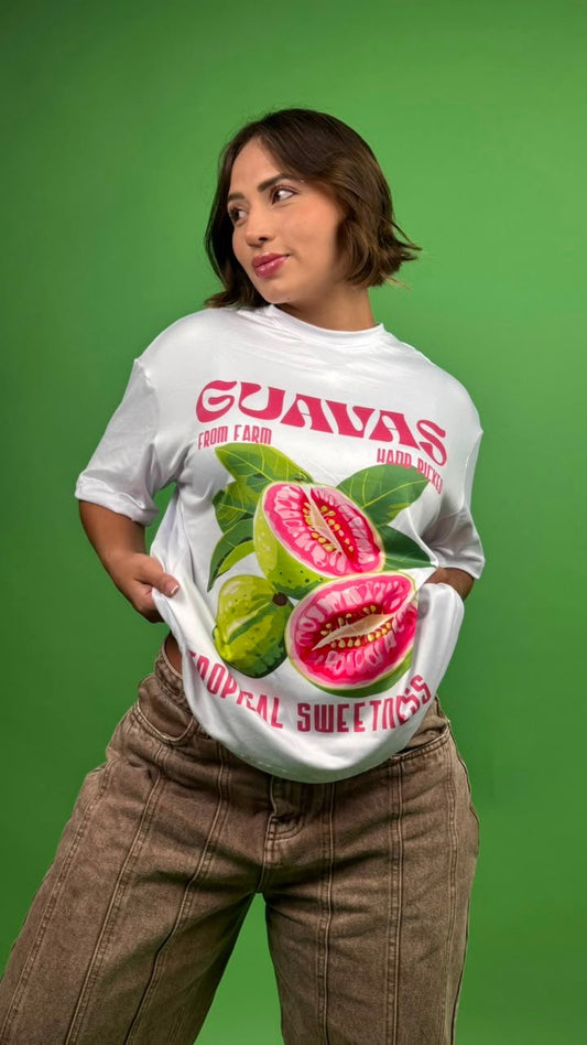 Camiseta guavas guallabas blanco - 2500049