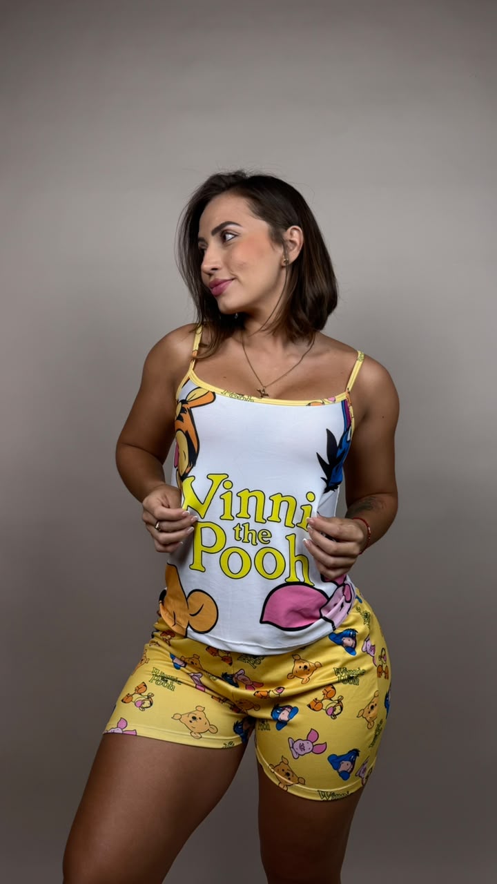 Pijama sublimada winie the pooh amarillo - 1800317