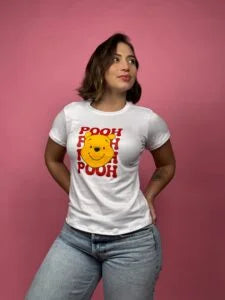 Camiseta winnie pooh blanco -1202407